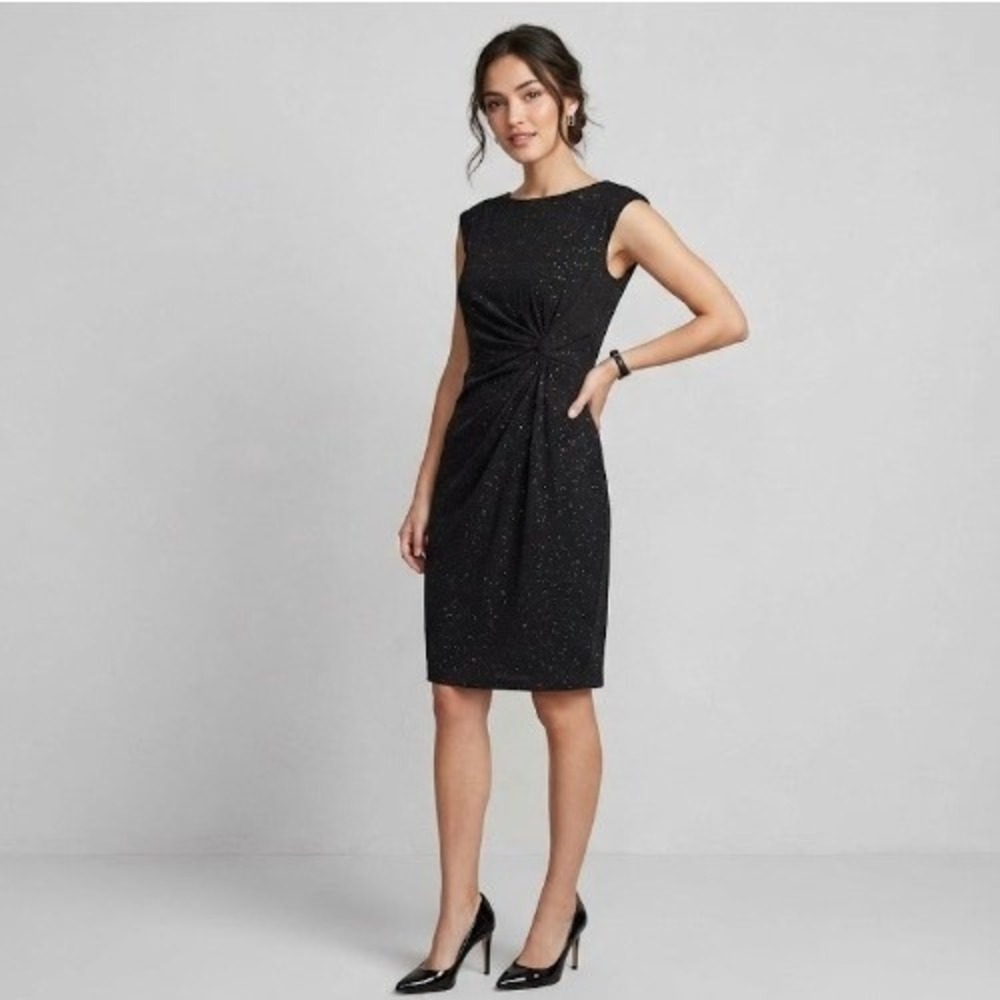 The Limited‎ Little Black Dress Party Sz M Sparkle